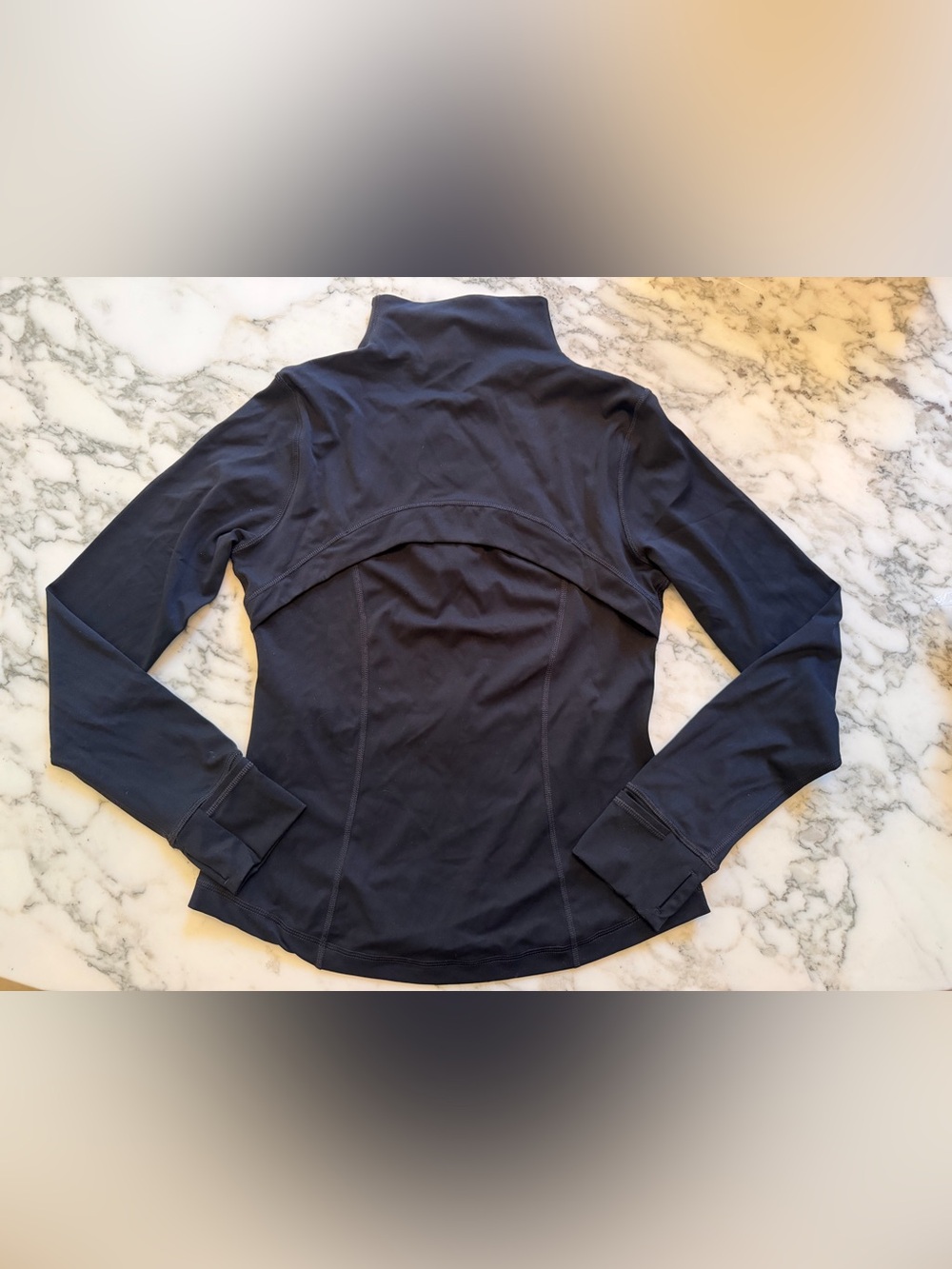 NWOT Quince Ultra-Form Slim Fit Jacket Black Women's Size Medium - Picture 8 of 8